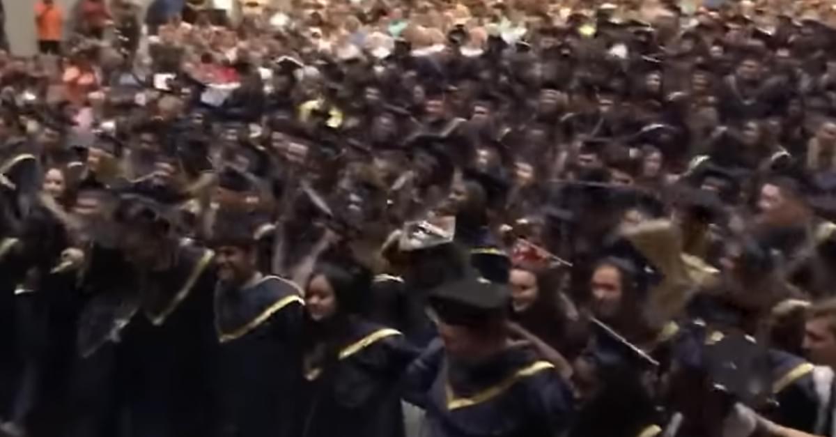 “Man in the Mirror” Graduation Flash Mob