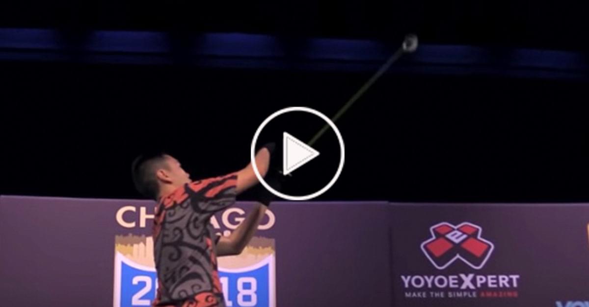 Watch: Yo-Yo Champ Wins Again with Incredible Routine