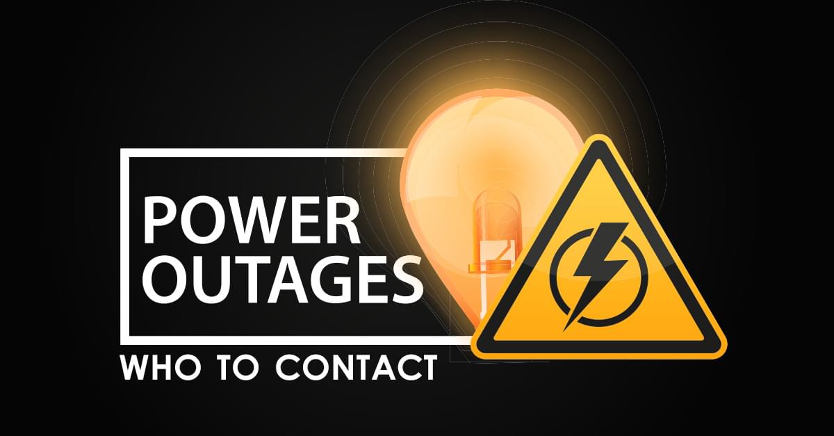 Power Outages: Who to Contact