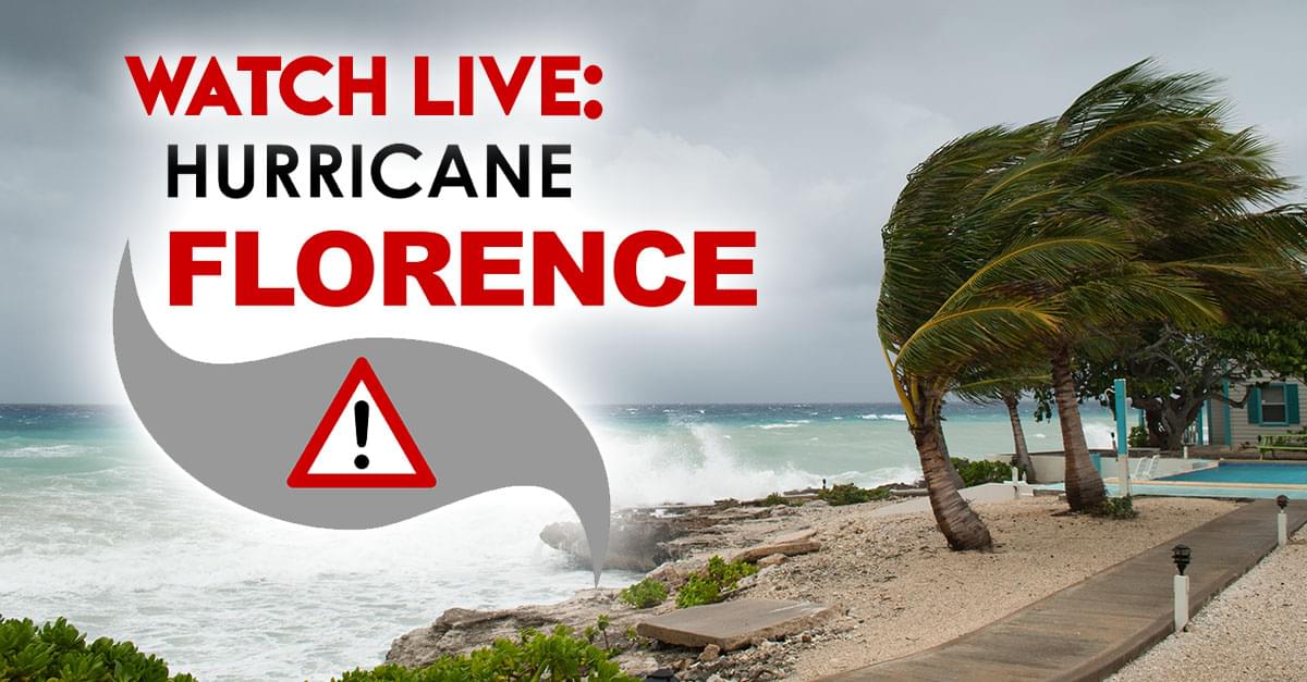 Watch Live: Hurricane Florence