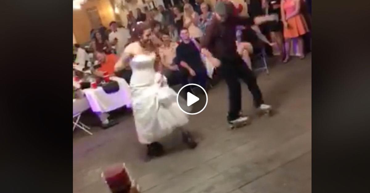 Watch: Father and Daughter Roller Skates Dance