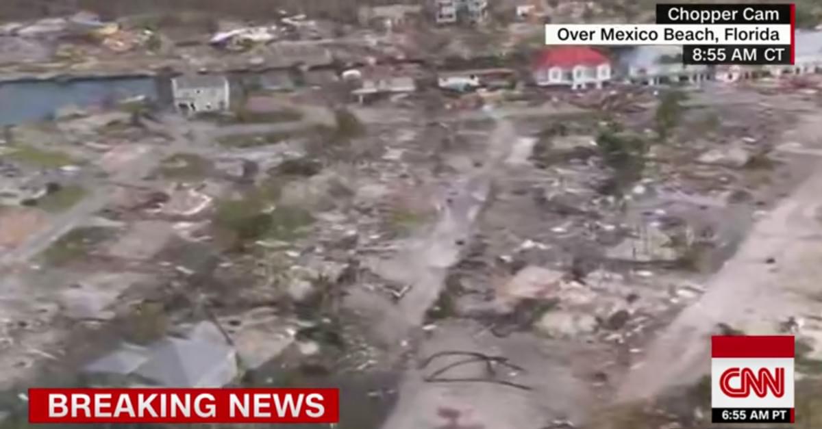 WATCH: Aerial View of Hurricane Michael Destruction in Florida