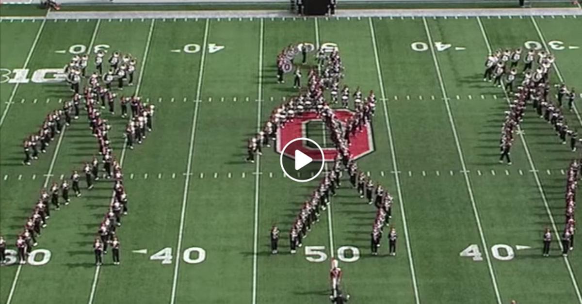 WATCH: Ohio State Marching Band Flosses to Walk the Moon