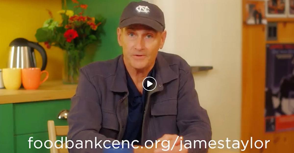 James Taylor Launches Million Meals Challenge for New Bern Aid