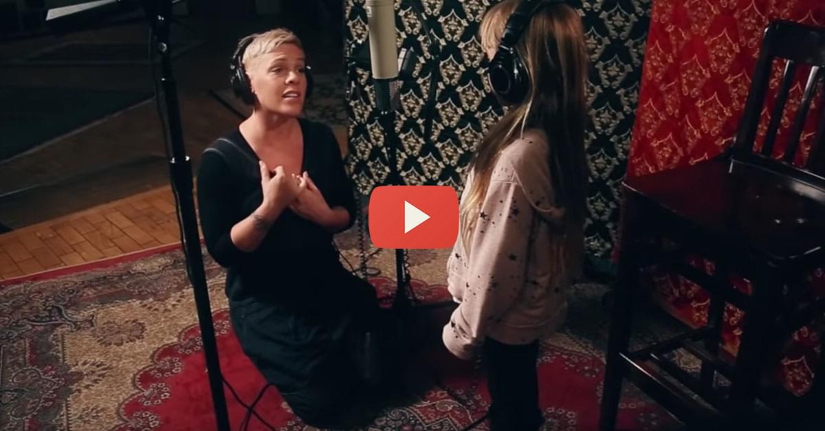 Watch: P!nk Sings ‘A Million Dreams’ With Daughter