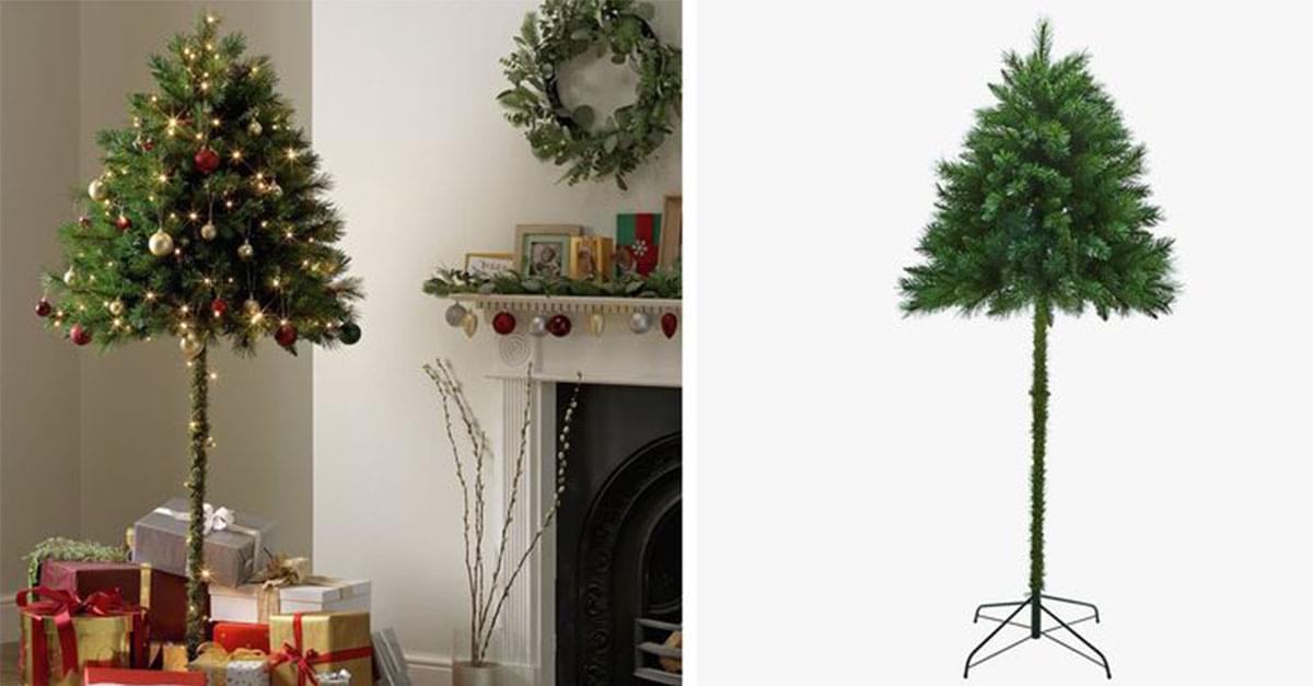 Outsmart Your Pets with a Half Christmas Trees