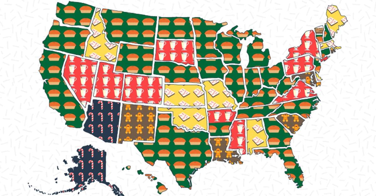 Favorite Holiday Treat by State