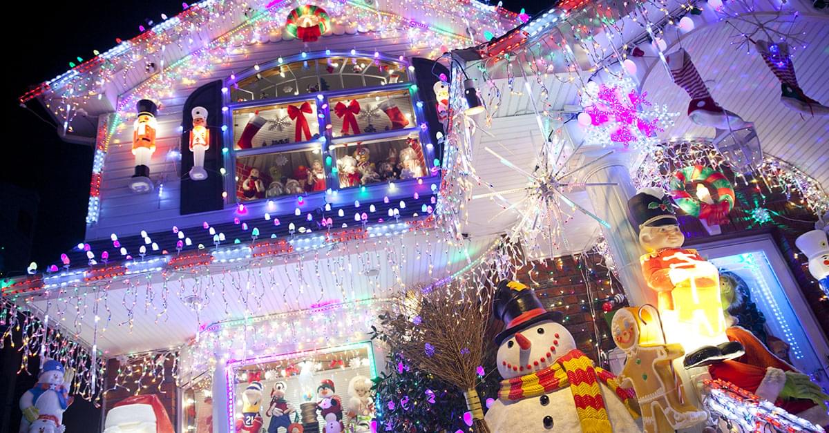 Scientists Reveal How Many Bulbs it Would Take To See Christmas Lights from Space