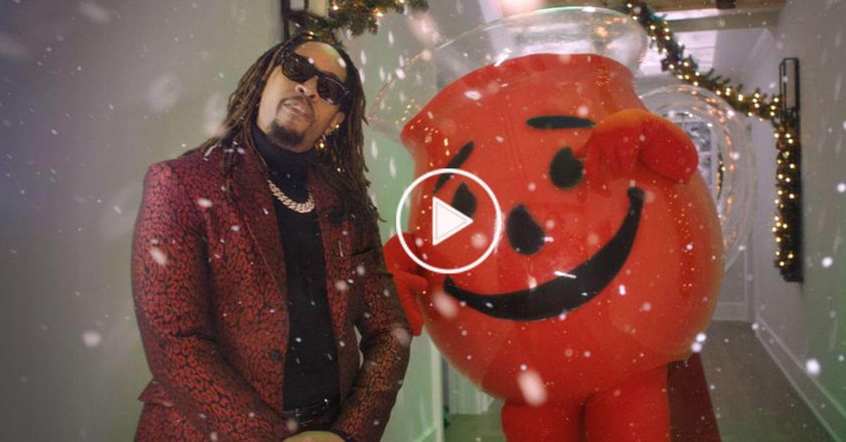 Watch: Lil Jon And The Kool-Aid Man Make Christmas Song