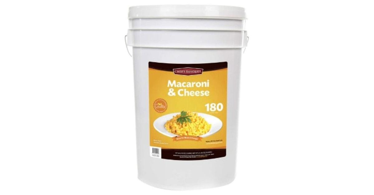 You Can Seriously Buy a 27-Pound Tub Of Mac And Cheese at Costco