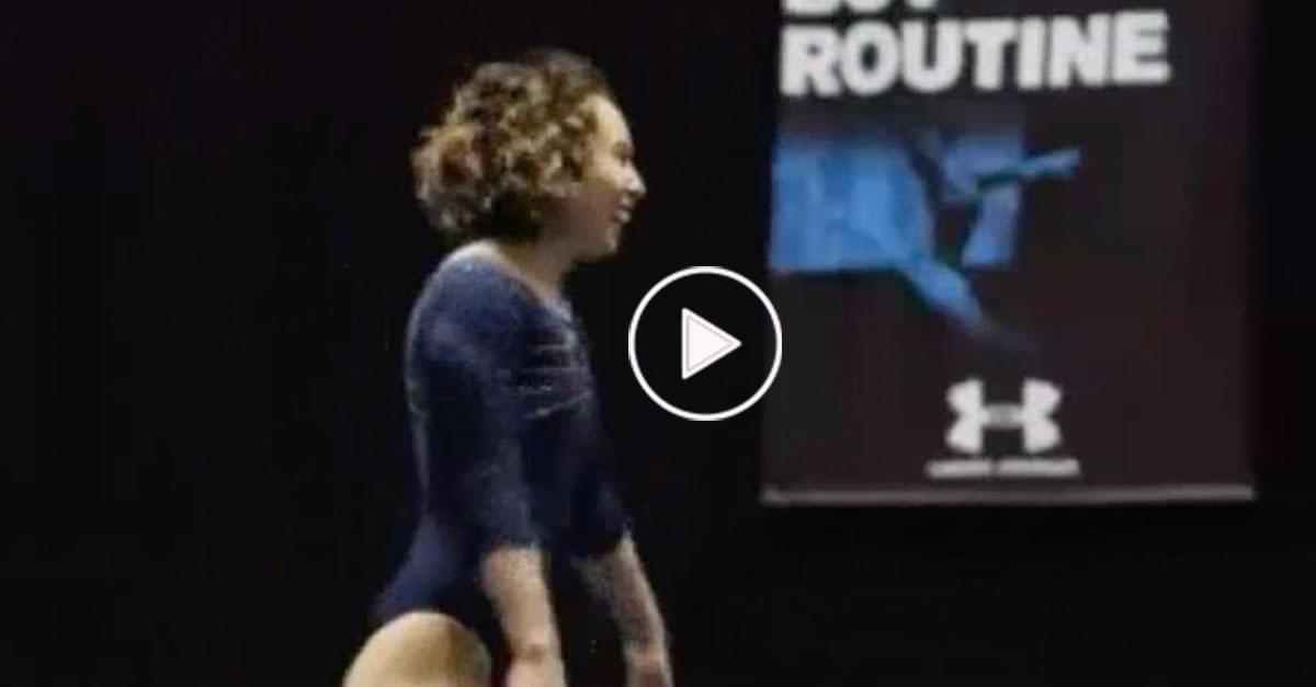 Watch: Gymnast’s Routine Goes Viral After Scoring Perfect 10