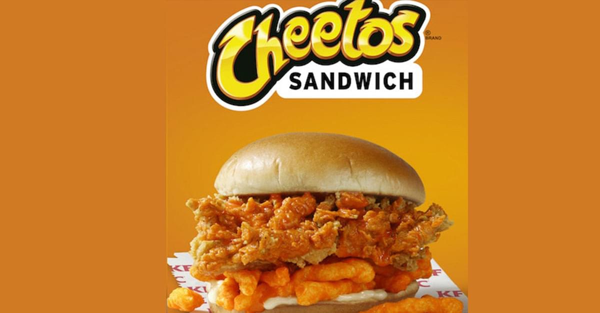 KFC’s Cheetos Chicken Sandwich Is Being Tested in NC
