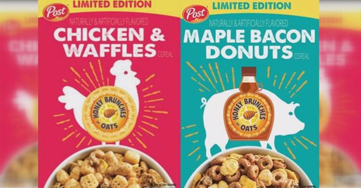 ‘Chicken and Waffles’ Cereal Coming to Walmart