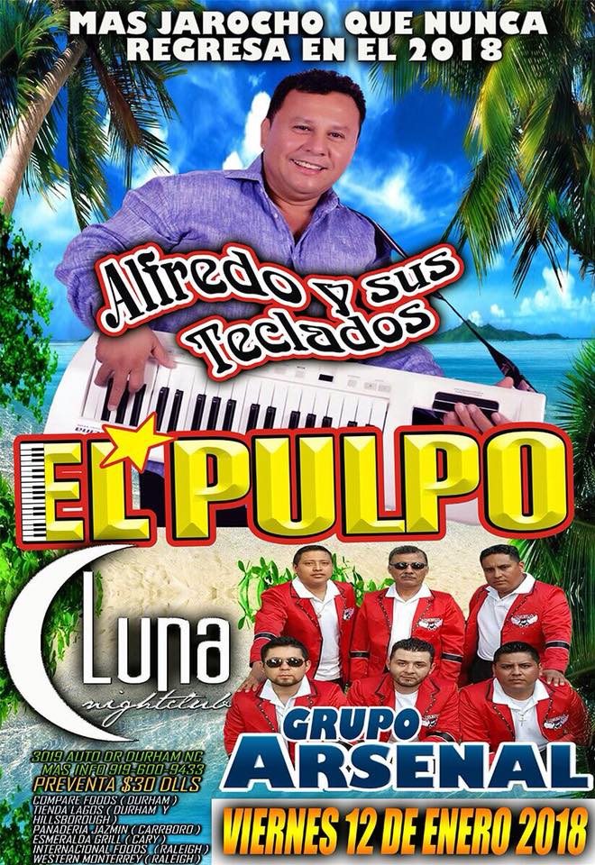 El Pulpo at Luna Nightclub