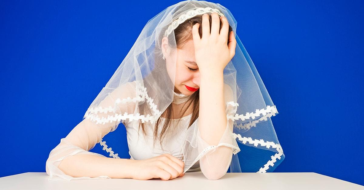 Una de las peores cosas que te podria pasar seria que el novio cancele la boda a horas de que sucediera, no crees?