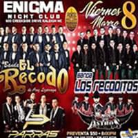 Banda Los Recoditos en Enigma Nightclub