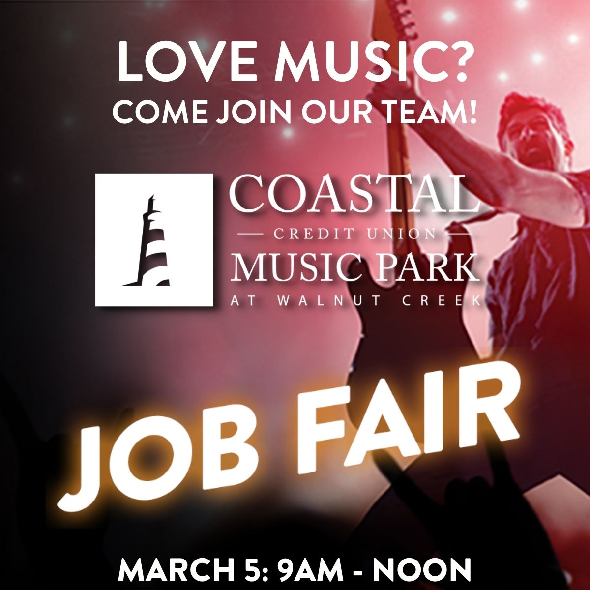 JOB FAIR / COASTAL CREDIT UNION MUSIC PARK RALEIGH