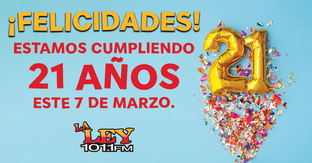 ¡Cumplimos 21 Años!