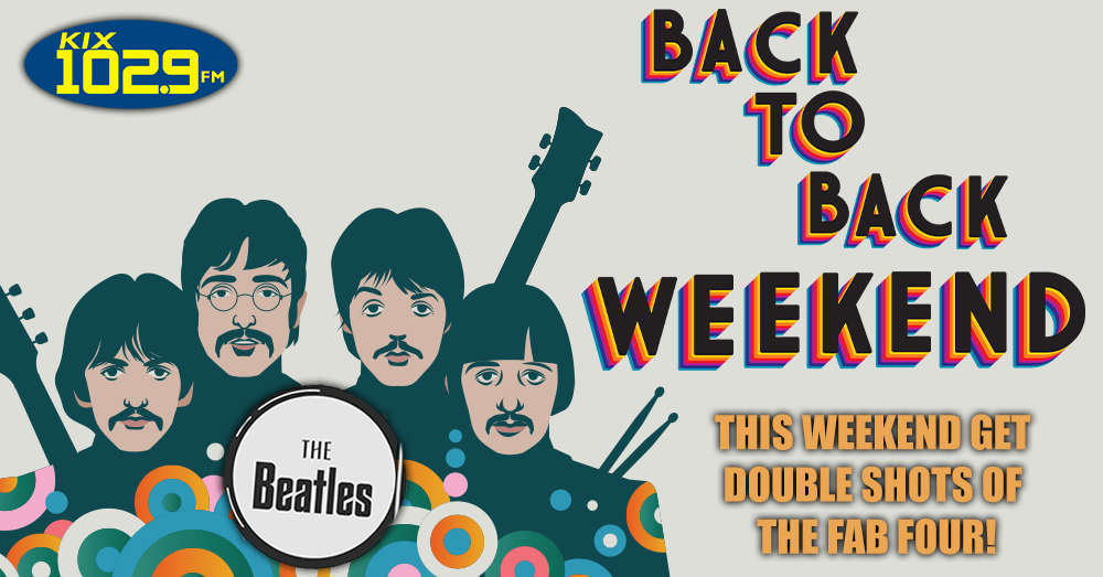 It’s a Beatles back-to-back weekend!
