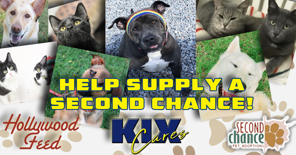 KIX Cares: Supply a Second Chance with Hollywood Feed