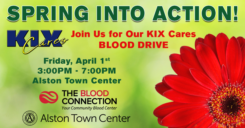 KIX Cares Spring Blood Drive Part II