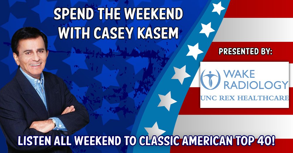 AT40 with Casey Kasem: Presented by Wake Radiology, 6/18 & 6/19