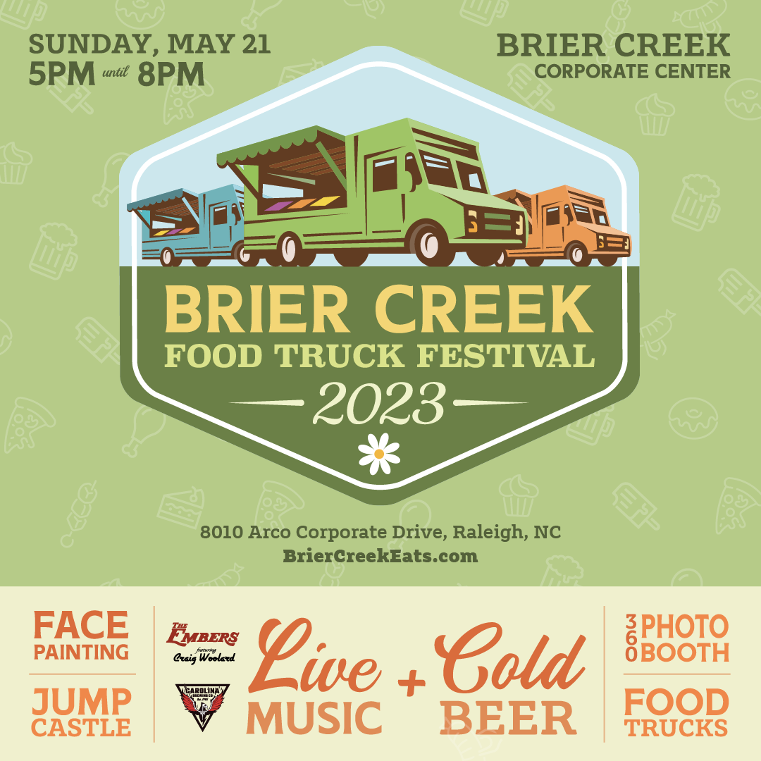 The Brier Creek Food Truck Festival is BACK!