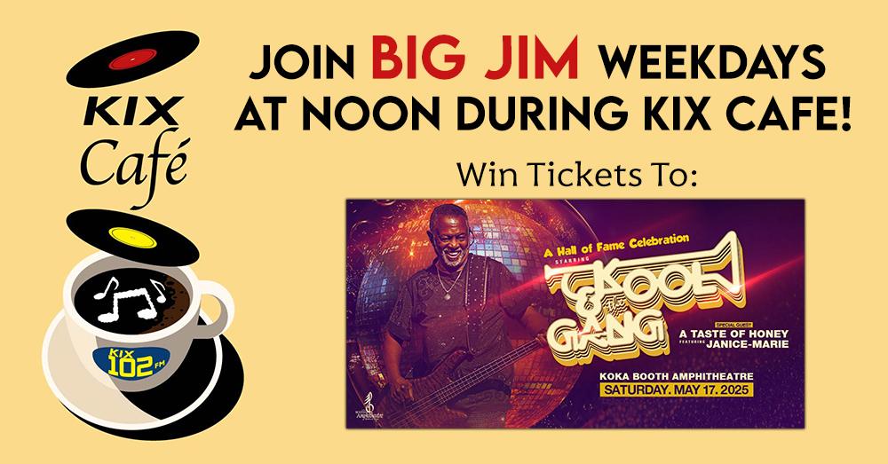 KIX Cafe: Win Tickets to Kool & The Gang!