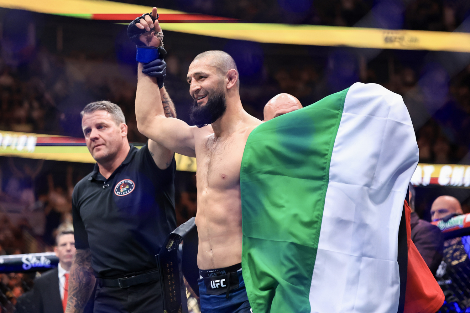 Chimaev wins UFC middleweight belt by unanimous decision