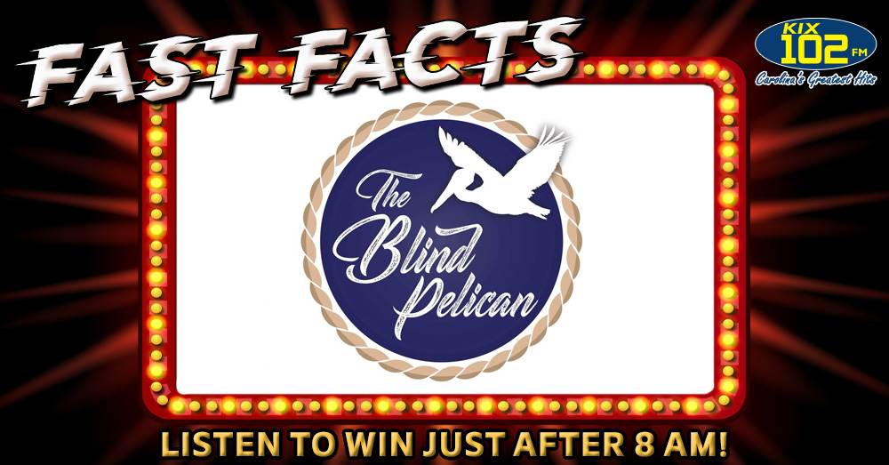 Fast Facts: Win a $50 Gift Card to The Blind Pelican Seafood & Spirits!