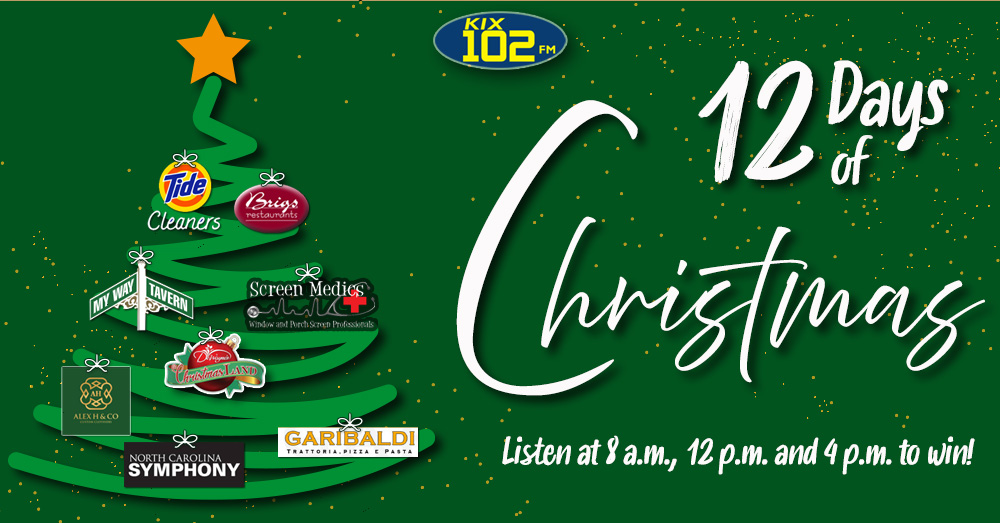 KIX 102 FM’s 12 Days of Christmas