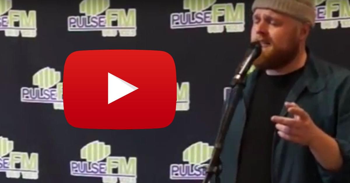 WATCH: Tom Walker performs at our Pulse FM Listener Lounge