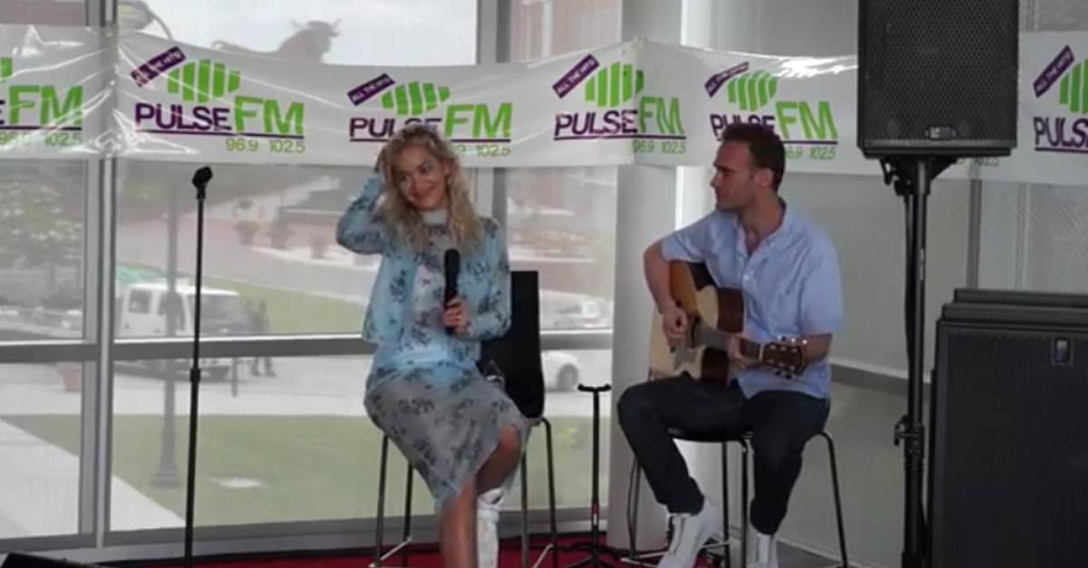 WATCH: Rita Ora performs in Pulse FM Live Lounge