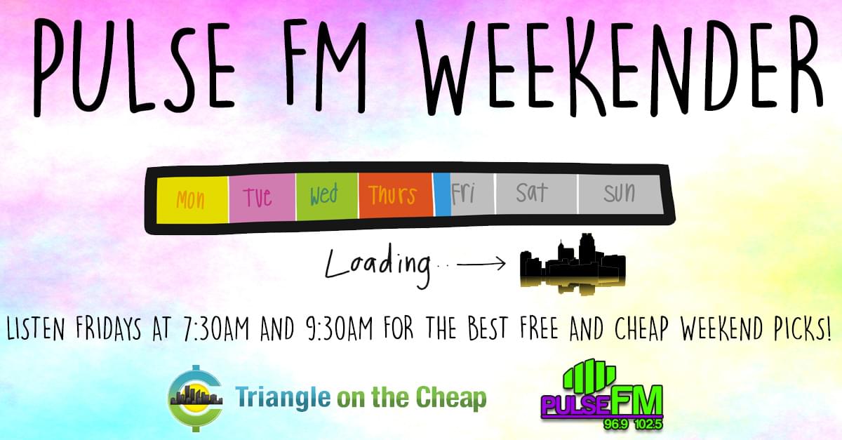 Pulse FM Weekender: April 12th – April 14th