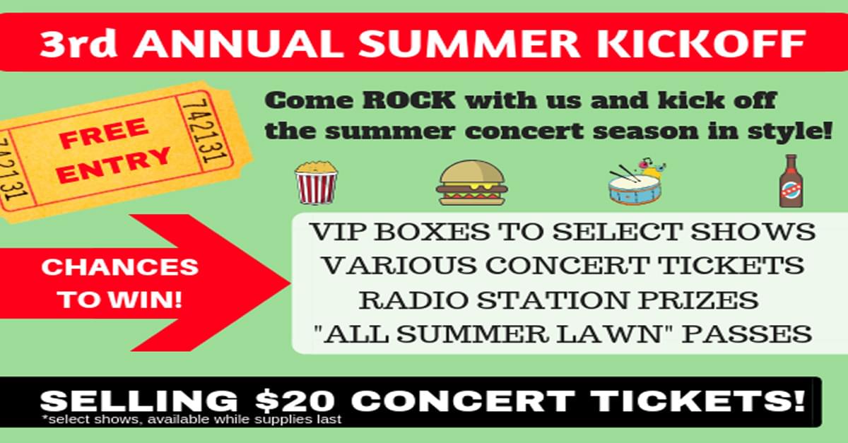 Livenation Releases List of $20 Shows Available at Summer Kickoff Celebration