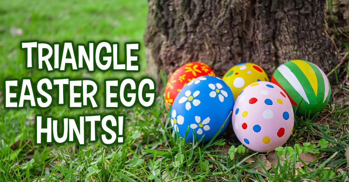 Easter Egg Hunts Around the Triangle
