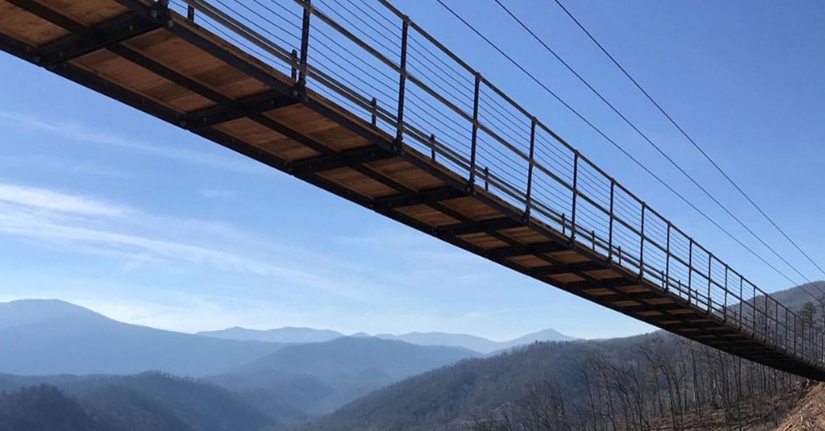 Longest suspension bridge in North America to open Tennessee