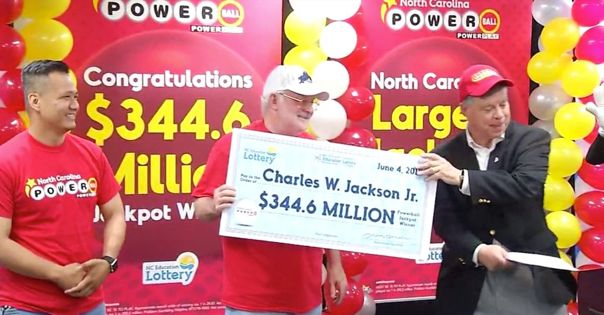 NC Man Wins $344 million Powerball!