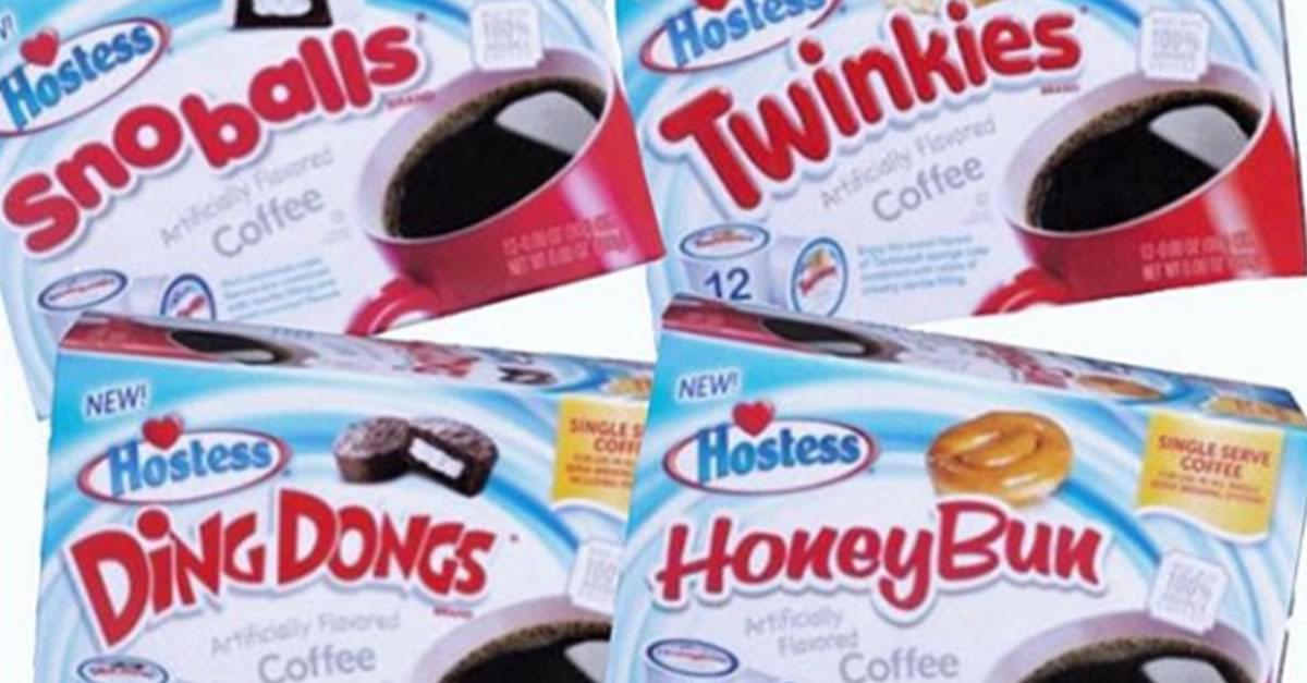 Hostess Snacks are now Coffee Flavors!