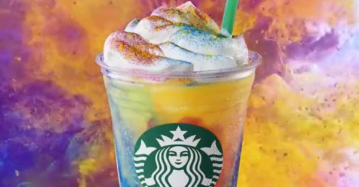 Starbucks Debuts New Tie-Dye Frappuccino