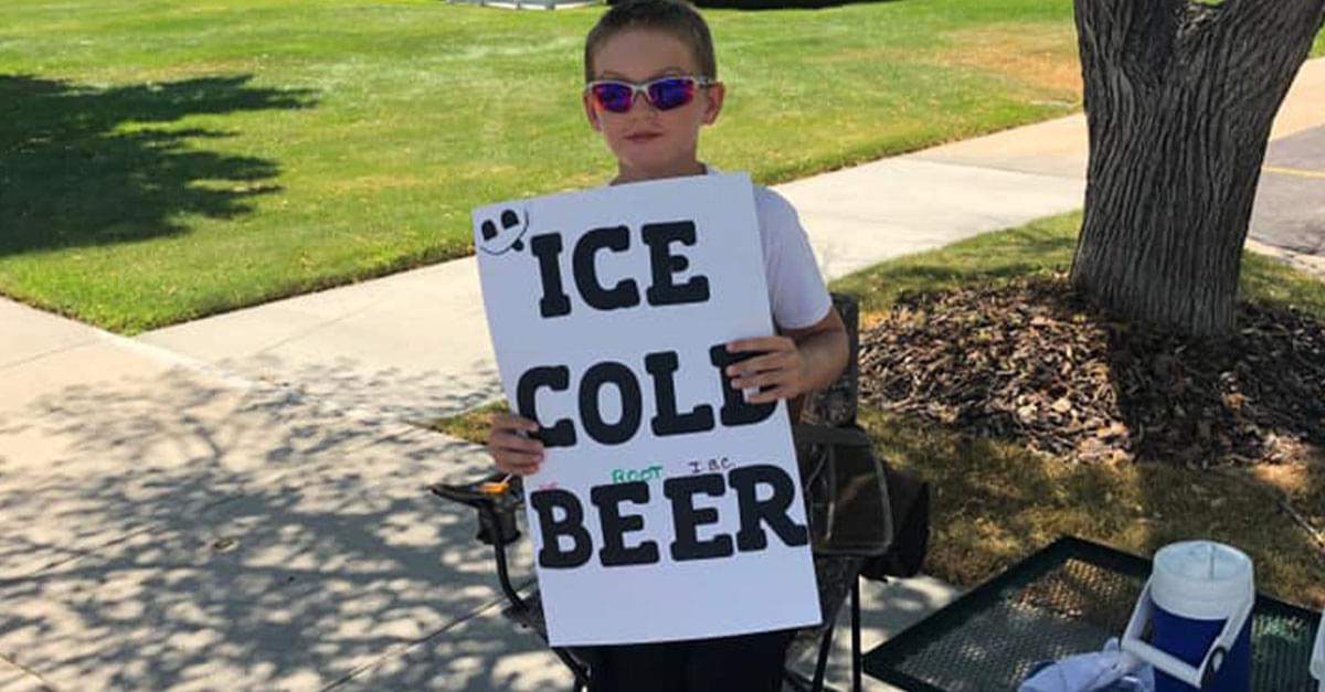 Police Called to Boy’s ‘Ice Cold Beer’ Stand, Actually Root Beer