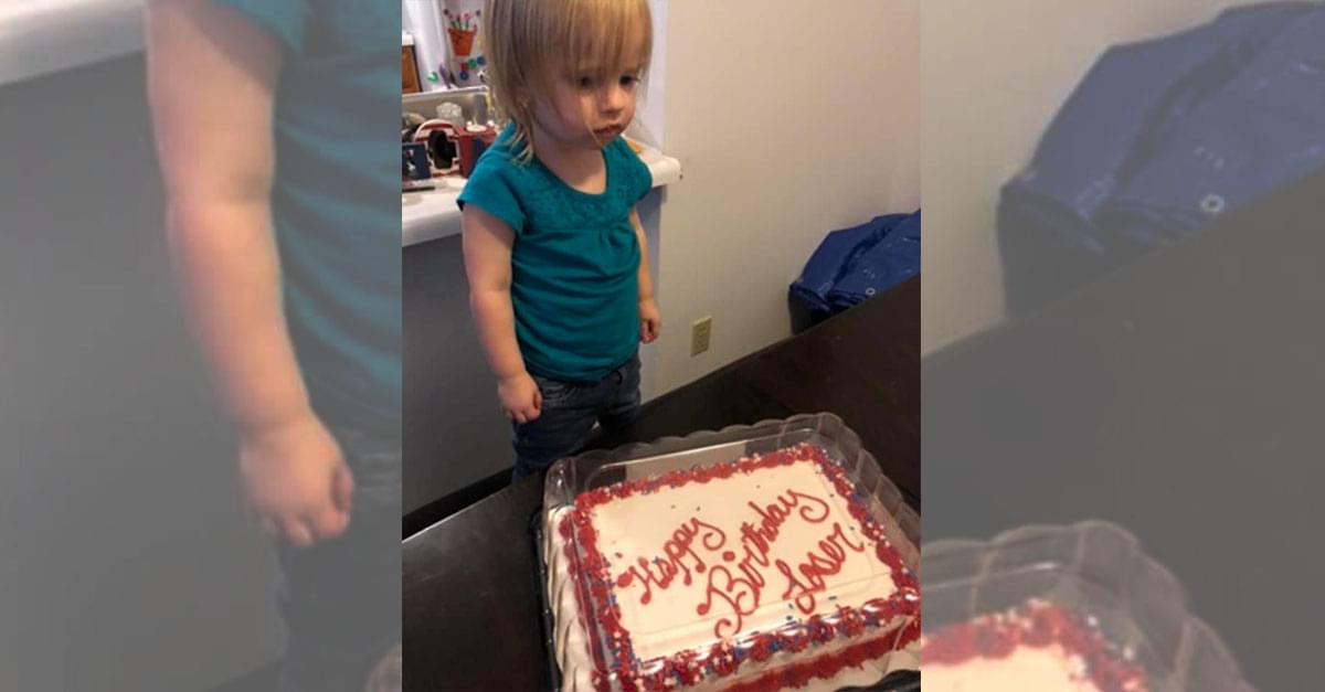 Little Girl Receives ‘Loser’ Birthday Cake