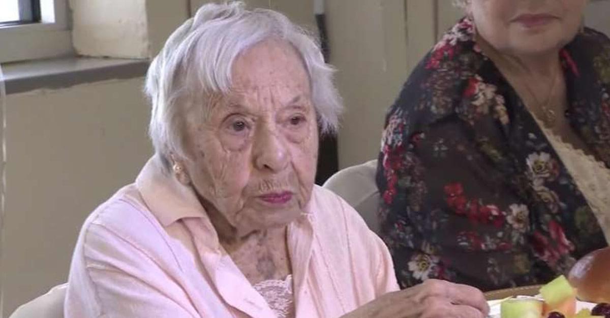 107-year-old Shares Secret to Long Life