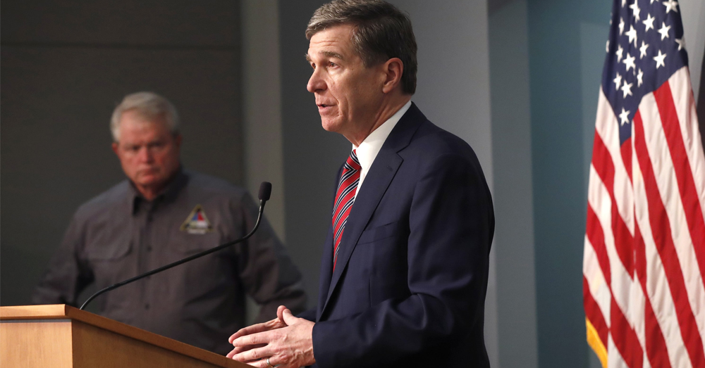 Gov. Roy Cooper announces loosened restrictions on event gatherings