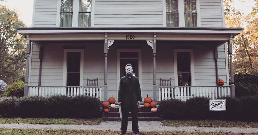 You can walk around a replica of Michael Myers house in NC!