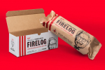 The perfect gift…. the KFC Fried Chicken Fire Log