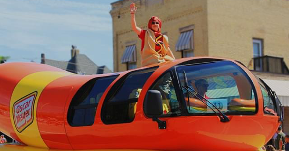 Oscar Mayer Wienermobile In Town