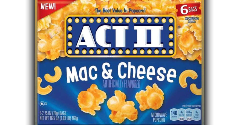 Mac and Cheese Popcorn?