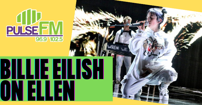 Billie Eilish Surpises Ellen