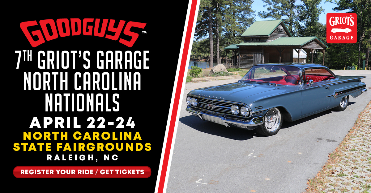 Goodguys 7th Griot’s Garage North Carolina Nationals Car Show